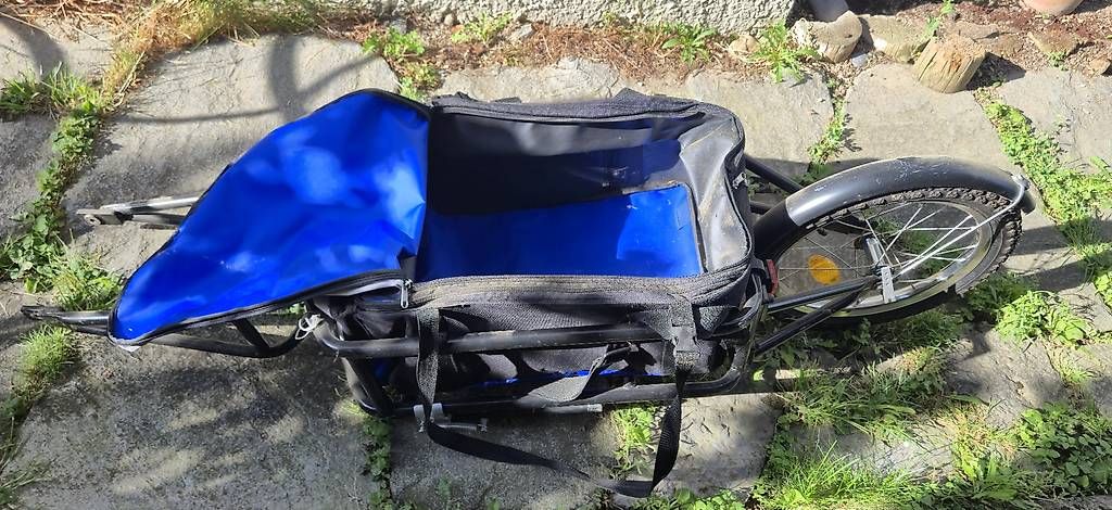 Rimorchi: Fahrrad Anhänger mit Tasche – Usato da Liebefeld venduto da MTB0402