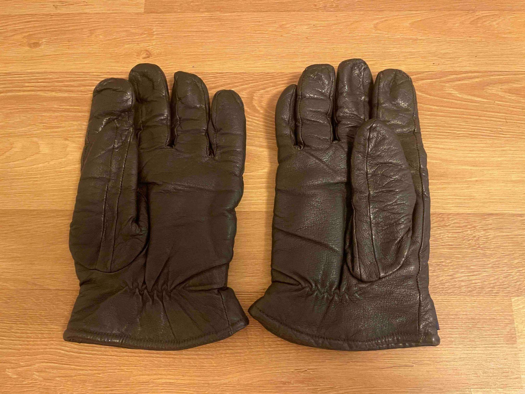 Altri accessori da uomo: isolierte Lederhandschuhe Grösse ca. L, braun – Nuovo (secondo la descrizione) da Zug venduto da AccuSync