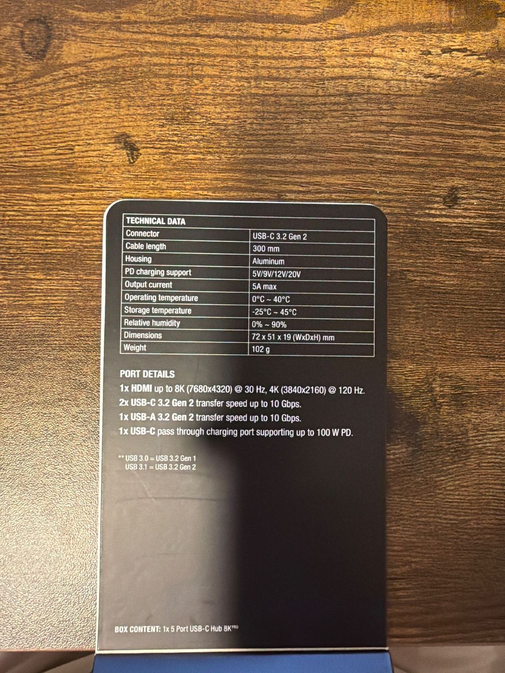 Hub & Switch: UNISYNK 5 PORT USB-C HUB 8KPRO – Nuovo e nell'imballaggio originale da Altdorf UR venduto da Nekdlon 1