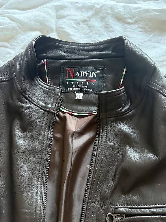 Jacken: DARK BROWN LEATHER JACKET – Gebraucht aus Genève von ech_96wh 1