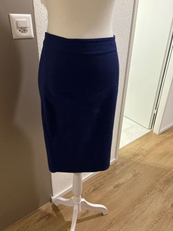 Jupe blau von Zara Basic Gr. S