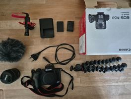 Canon EOS M50 Mark II Kamera Kit (inkl. Zubehör)