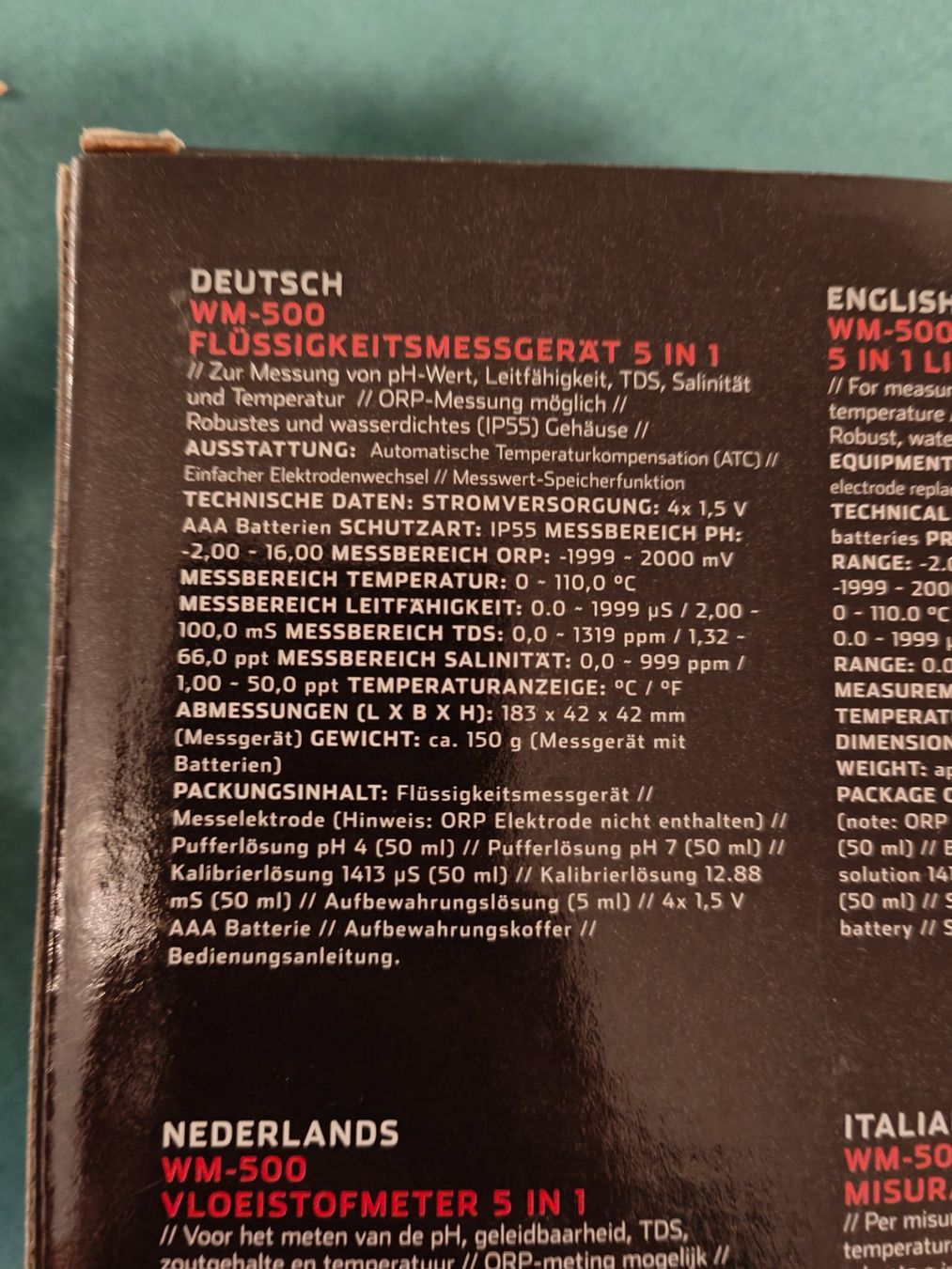 Voltcraft Misurare: VOLTCRAFT WM-500 Kombi-Messgerät – Nuovo (secondo la descrizione) da Oftringen venduto da yan_ht2y 2