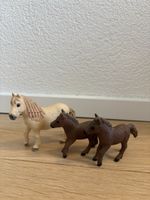 Schleich Pony mit Fohlen