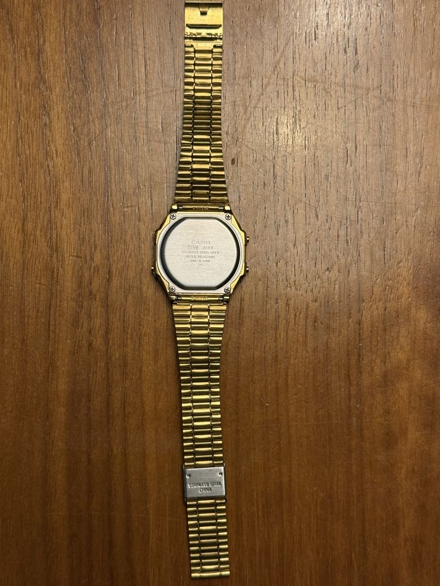 Casio Uhren: Coole Casio A168 Gold Uhr – Gebraucht aus Kriessern von M_Ricardo_20 1
