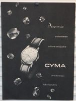 Orig. Werbung Humber Super-Snipe Automobil / Cyma Uhren