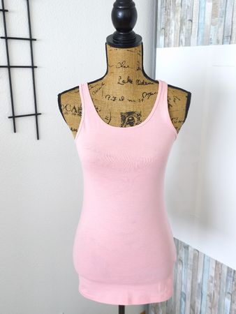 H&M Basic Tank Top Rosa Gr. 170/14y Baumwolle Sommer!