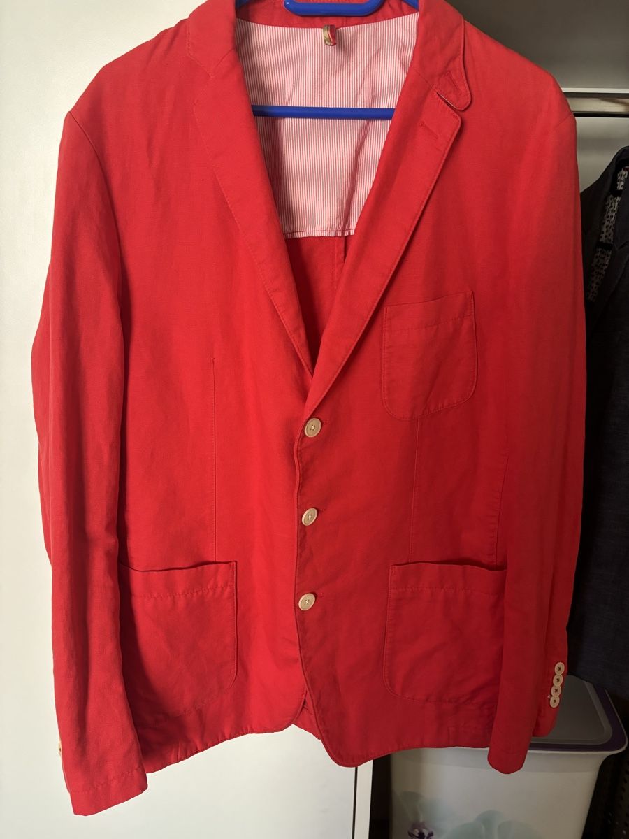 Hugo Boss Giacche: Boss Blazer Rot Gr. L – Usato da Thalwil venduto da terza789 3
