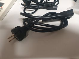 Netzkabel 230 V DE FR C13 Schuko Stromkabel 1.50 m