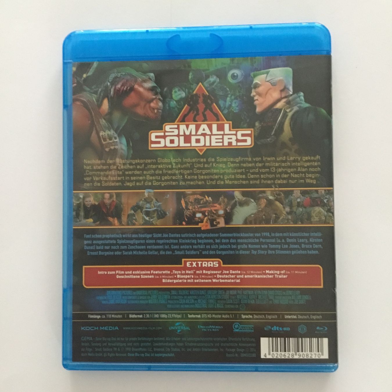 Tutti i DVDs: Small Soldiers - Blu Ray Vergriffen Neu Wertig – Nuovo (secondo la descrizione) da Blauen venduto da sternchen66 1