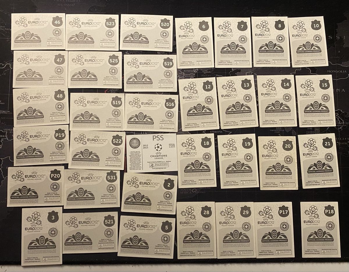 Panini Carte collezionabili: UEFA EURO 2012 Sammelkarten Set – Nuovo (secondo la descrizione) da Allschwil venduto da Deal_Tiger99 1