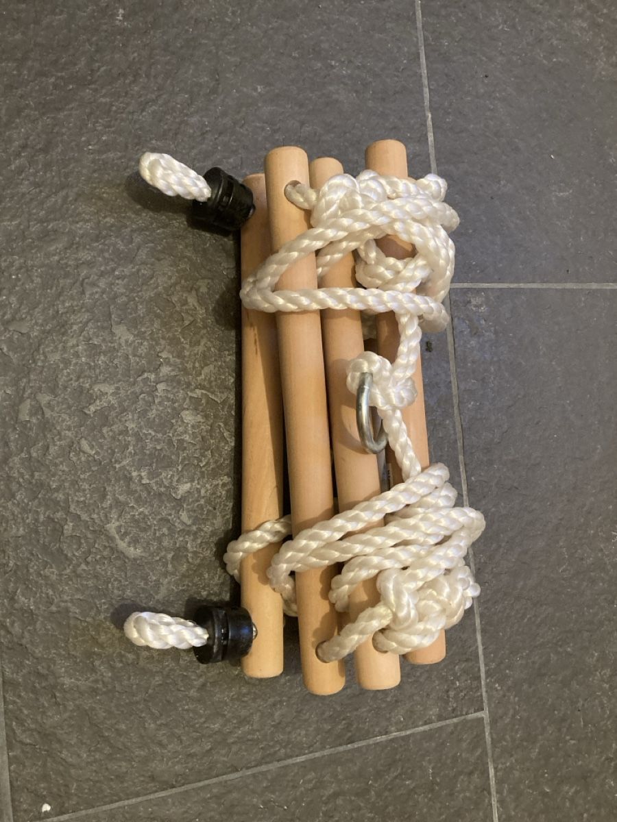 Giocattoli: Tellerschaukel und Strickleiter – Nuovo (secondo la descrizione) da Effingen venduto da Fylarama 2