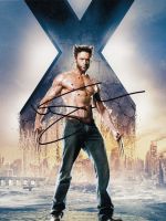 Original Autogramm von Hugh Jackman 20x25 cm