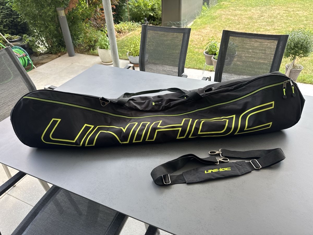 Taschen: Unihoc Toolbag Stocktasche Lime Line – Gebraucht aus Liestal von MATAS