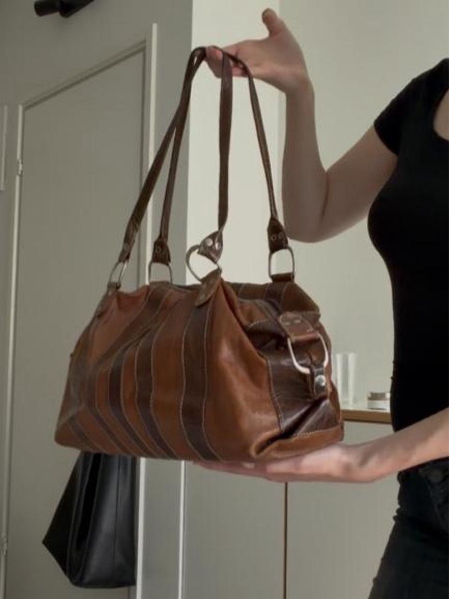 Borse da donna: Tasche Leder braun Damen Handtasche  – Usato da Basel venduto da Lara0104 4