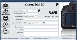 Canon EOS 6D Body – Top-Zustand, NUR 8'371 Auslösungen!