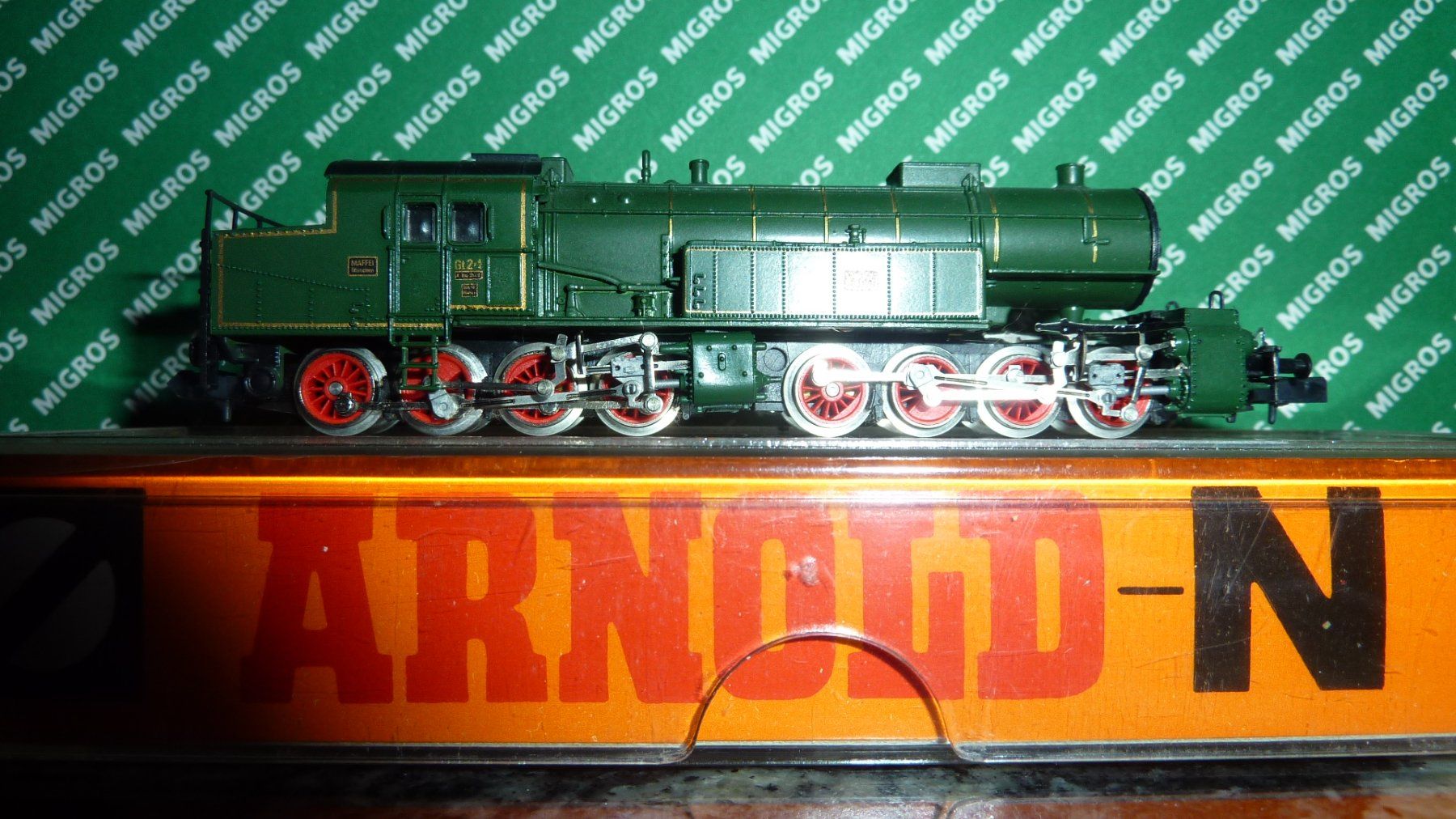Arnold Modellini di ferrovie: ARNOLD 2276 MALLET DAMPFLOK SPUR N – Nuovo (secondo la descrizione) da Uznach venduto da train50