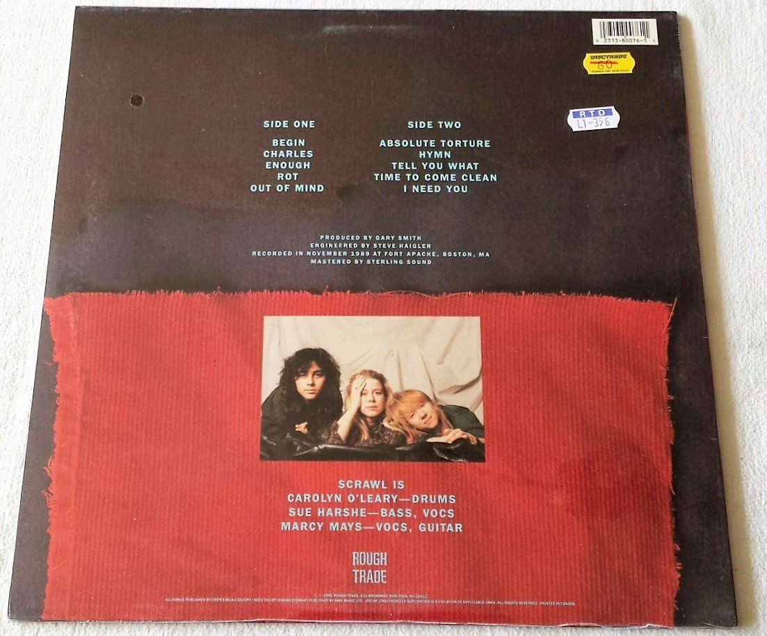 Dischi in vinile: Scrawl - Smallmouth - LP - 1990 - US First Press - NEU – Nuovo e nell'imballaggio originale da Uster venduto da Zardodel 1