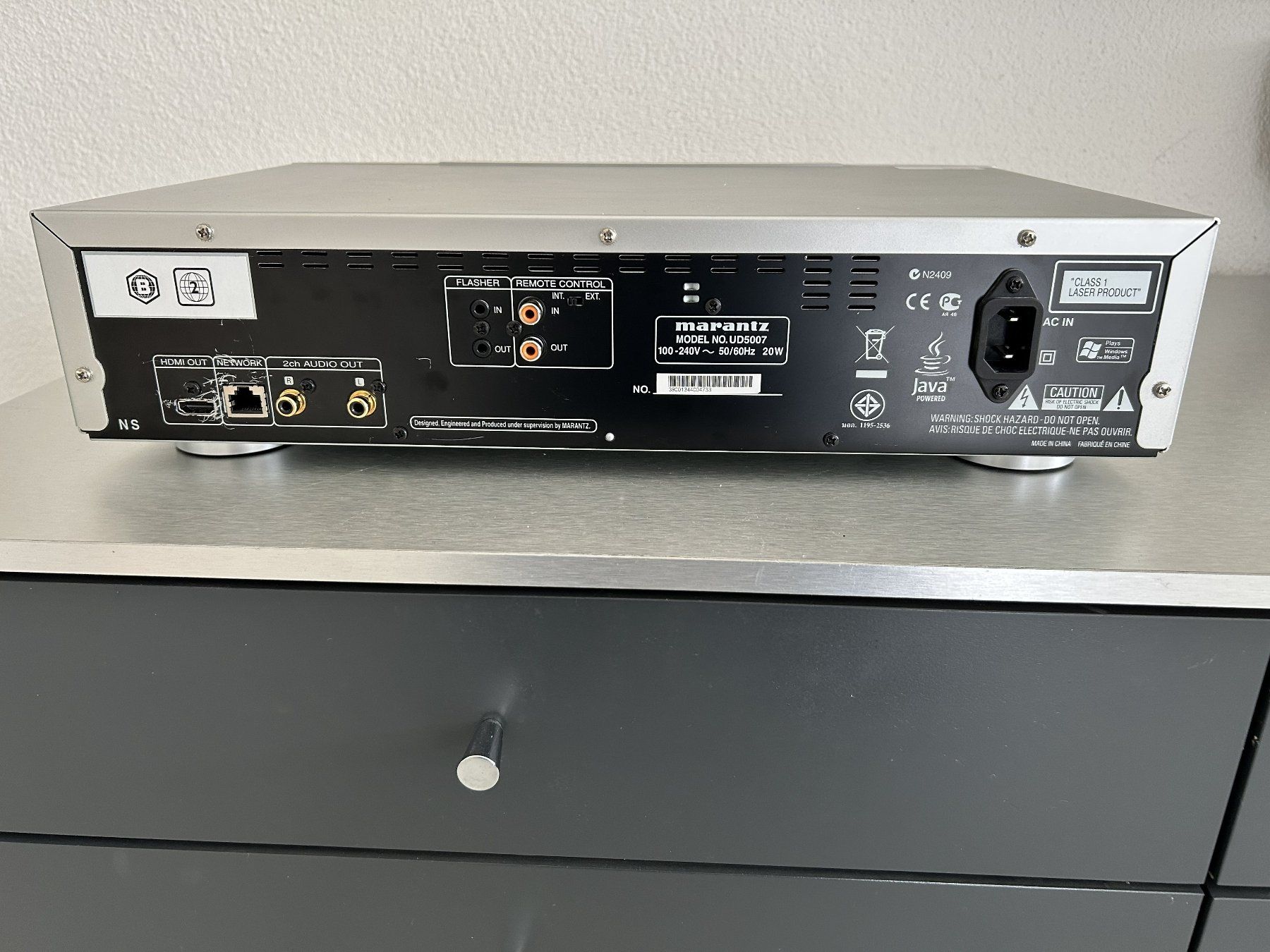 Marantz Systèmes audio & multimédias: Marantz UD5007 Super Audio CD/Blu-Ray Disc Player – D'occasion à Stansstad par huberag 1