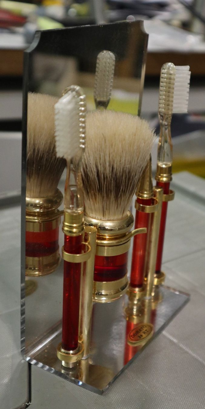 Rasoi & Lamette da barba: Designklassiker Rasier Garnitur – Nuovo (secondo la descrizione) da Rheineck venduto da raitra 5