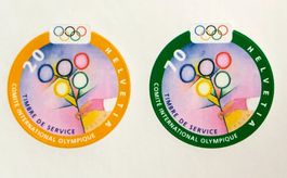 2004 IOK Zst.Nr.1+2  Olympische Spiele