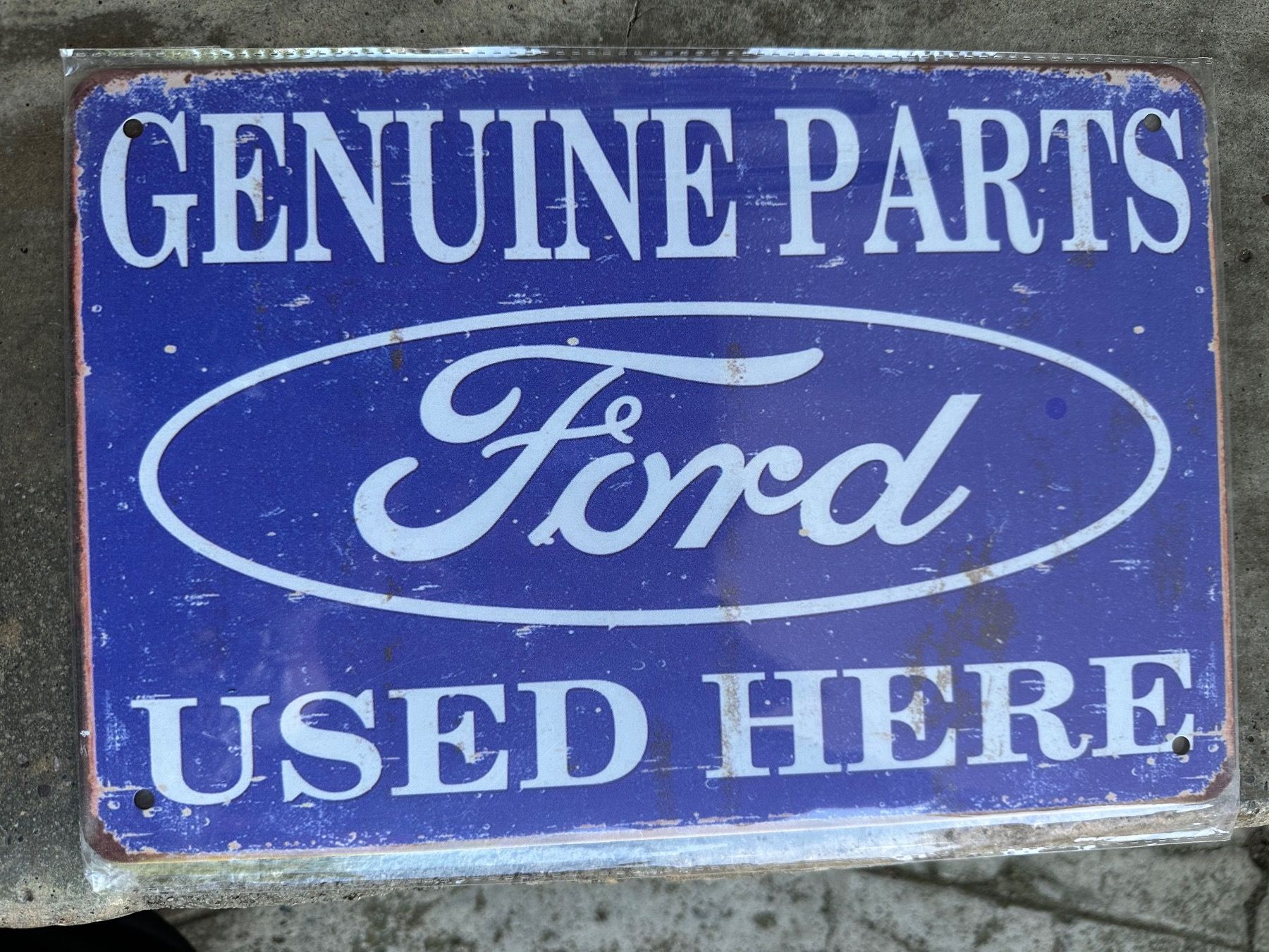 Insegne: Ford genuine parts – Nuovo (secondo la descrizione) da Reinach AG venduto da rares75