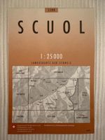 Landeskarte der Schweiz 1:25000 – SCUOL – 2011