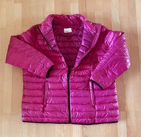 Sheego Steppjacke leicht wattiert / Gr. EUR 50 fuchsia!!!