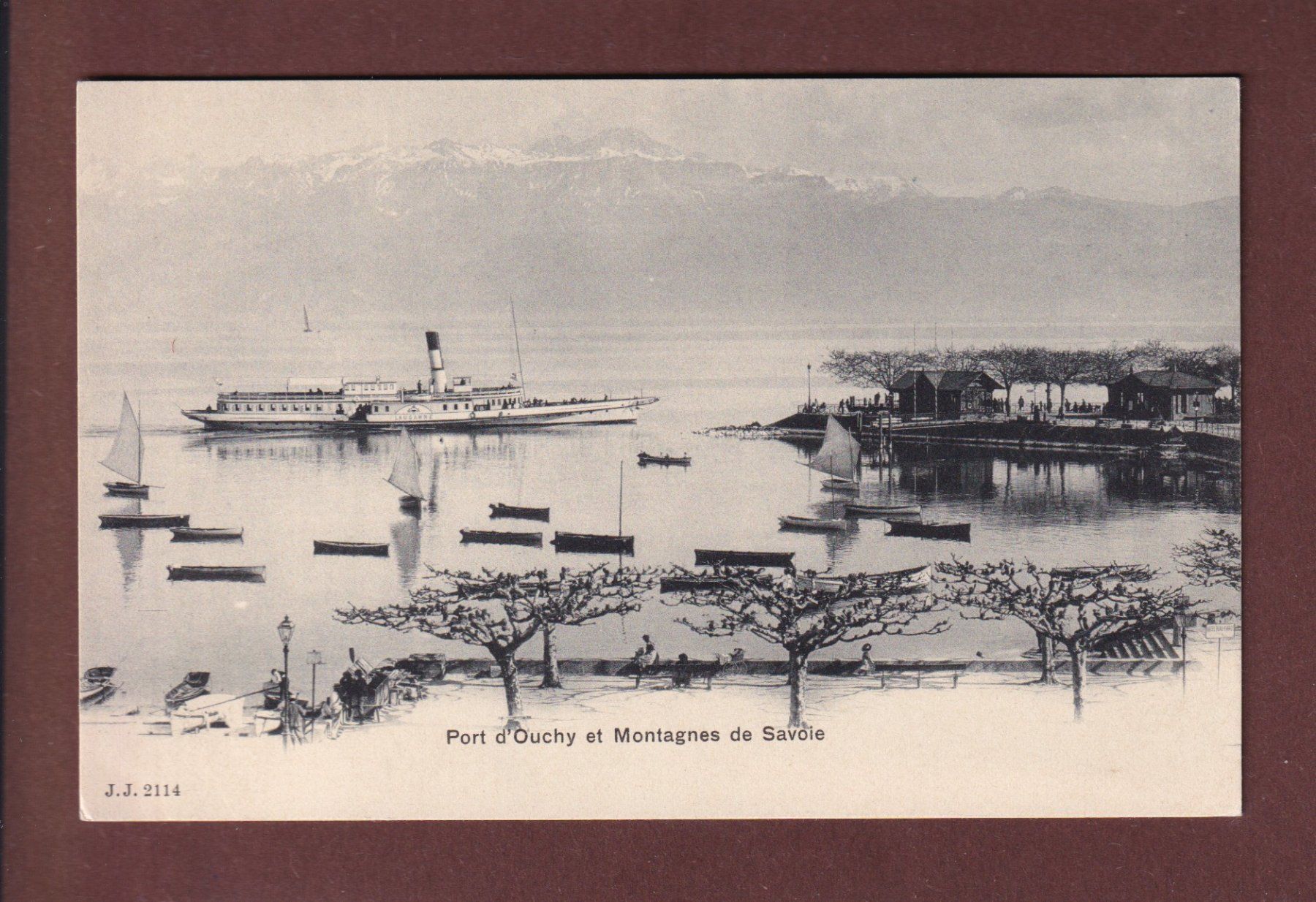 Cartes postales: LAUSANNE - Port - Bateau CGN – D'occasion à Pully par nicecards