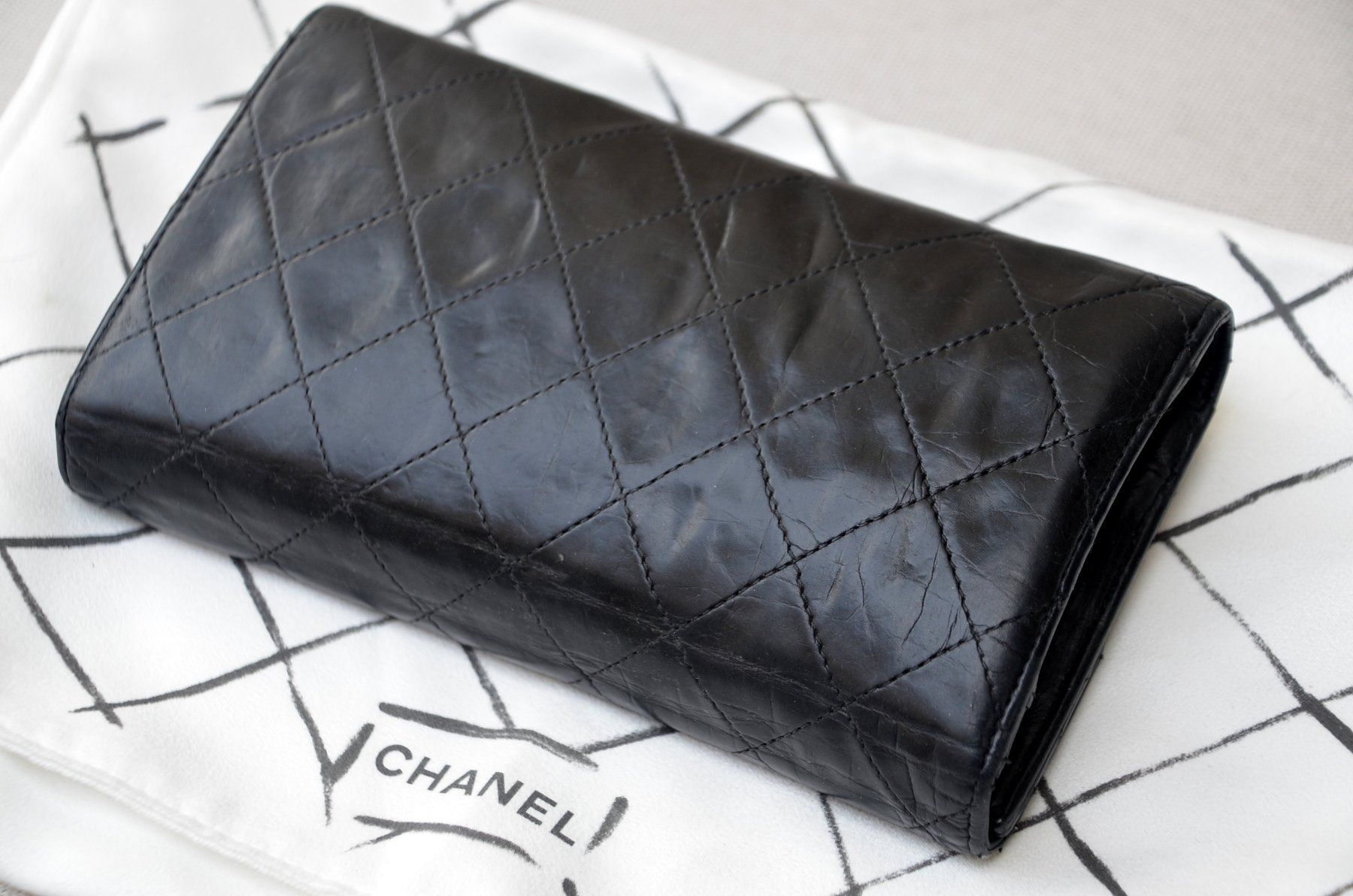 Chanel Portamonete: Portefeuille Chanel Wallet – Usato da Collonges venduto da Auganien 7
