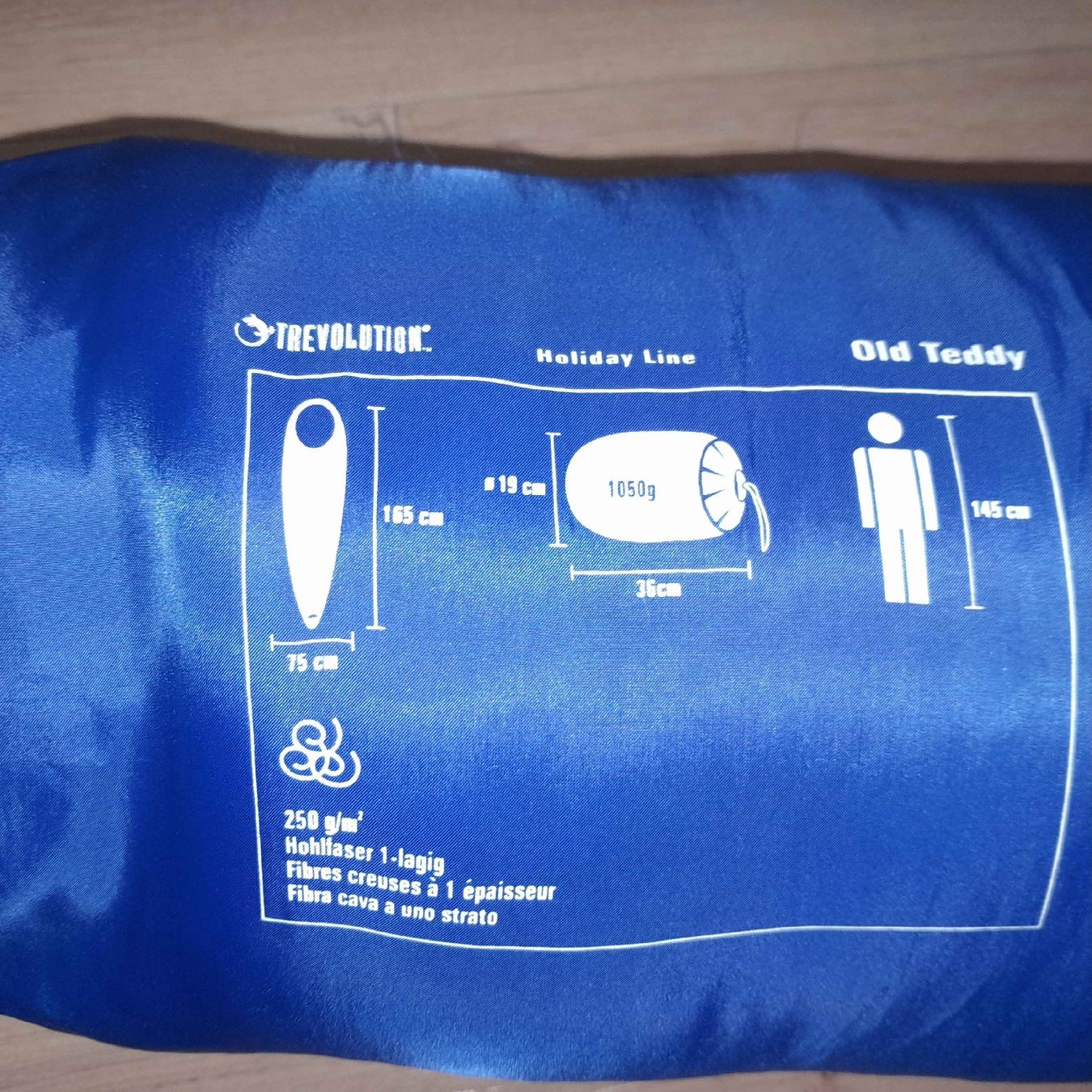 Sacchi a pelo: Blauer  Jugend Schlafsack Trevolution Old Teddy – Usato da Lützelflüh-Goldb venduto da Punktesammler 1
