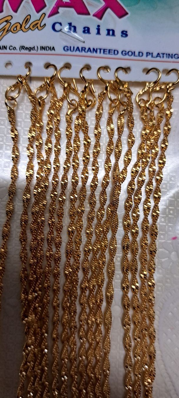 Catenine: Gold Chains Collection - 8 New Strands – Nuovo (secondo la descrizione) da Bern venduto da mahilini 1