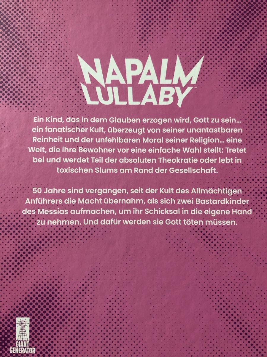 Comics: NAPALM LULLABY COMIC – Gebraucht aus Oberbuchsiten von roogz 1