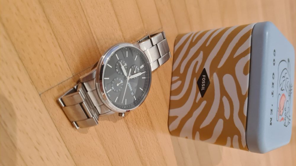 Fossil Orologio Nate da uoo, oviento cronografo al quarzo, cassa 50