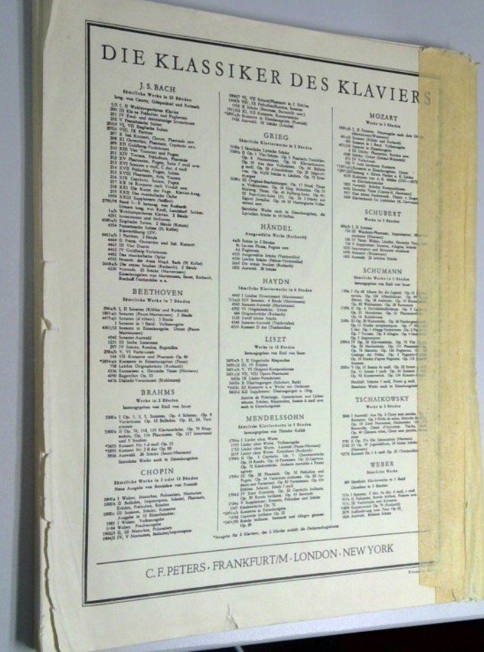 Libri: Klaviernoten Mozart Variationen – Usato da Luzern venduto da Avacont