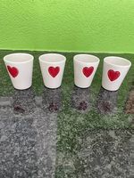 Lot de 4 tasses à expresso