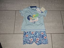 Sommerliches Set für Jungen, T-Shirt und Hose Grösse 68, Neu