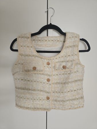 Damen Weste Tweed Grösse S/M neuwertig