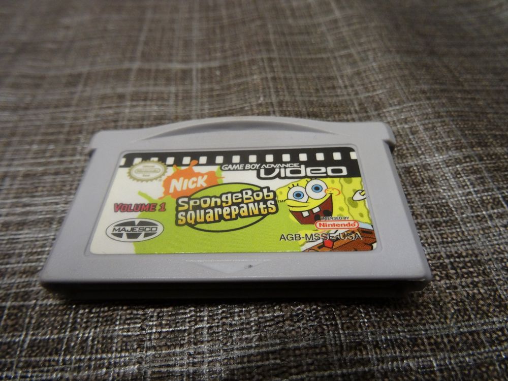 Gameboy Advance Video Volume 1 Spongebob Squarepants Kaufen Auf Ricardo 5446