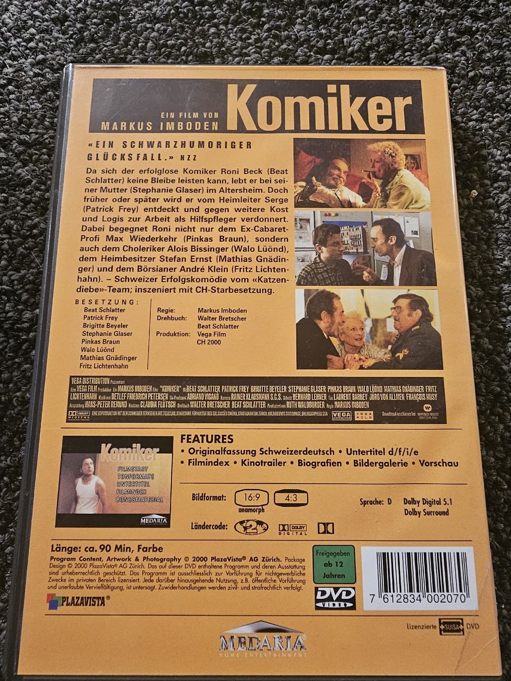 Tutti i DVDs: DVD Komiker (22359) – Usato da Ruswil venduto da jan_bxl5 1