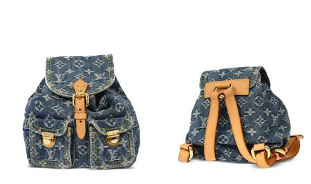 💋 Louis Vuitton MNG Denim Sac a Dos PM Rucksack