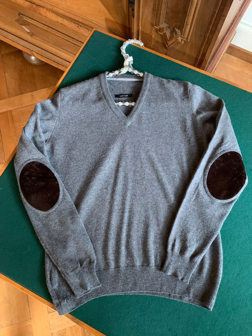 Pullover & Sweatshirts: HACKETT LONDON Pullover Merino+ Seide+Kaschmir – Gebraucht aus Interlaken von Bona55