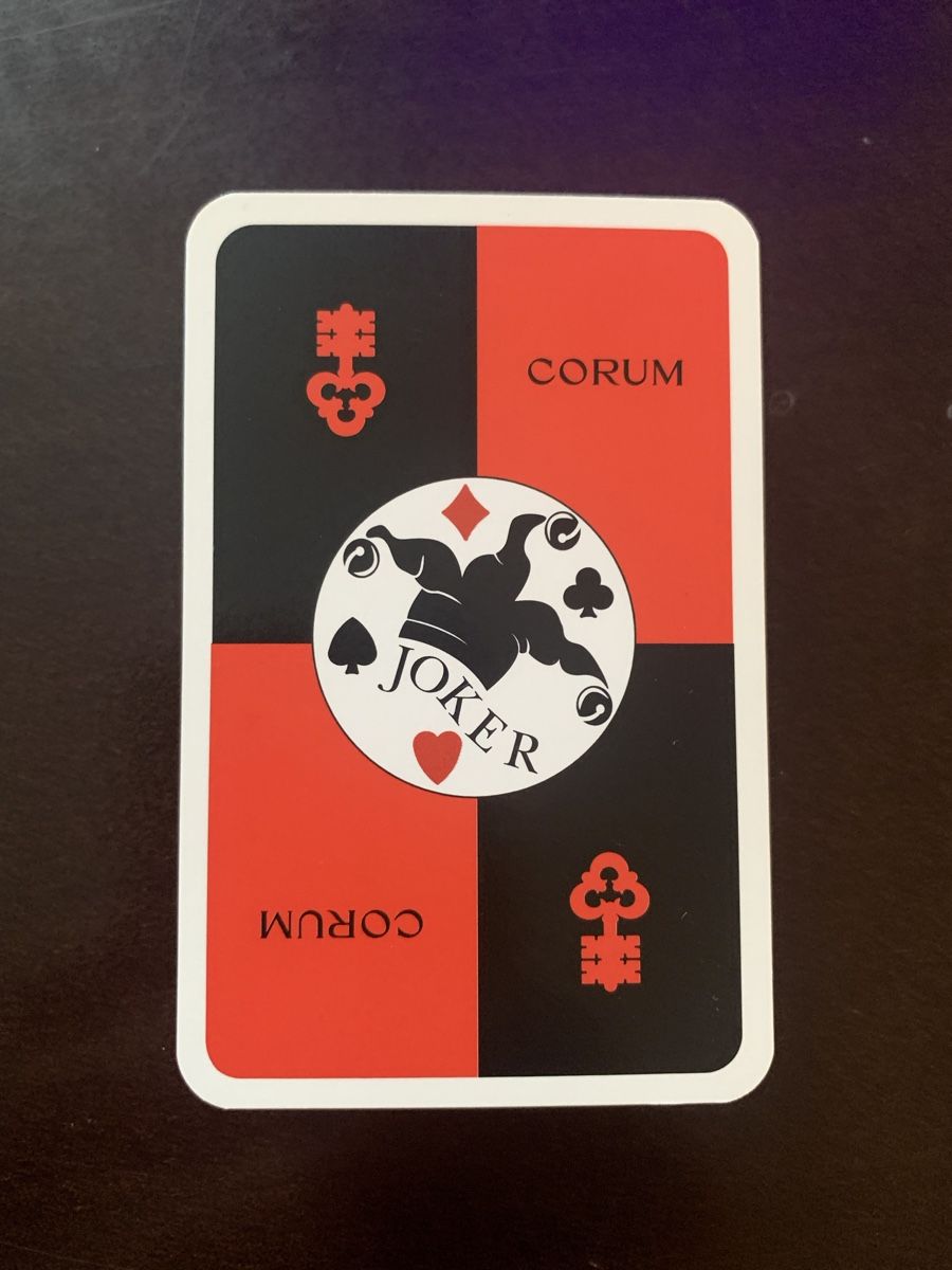 Giochi: Carte joker CORUM – Nuovo e nell'imballaggio originale da Neuchatel venduto da RinoICF 1