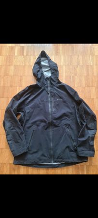 Regenjacke/Funktionsjacke 46 Nord schwarz Grösse 2XL 