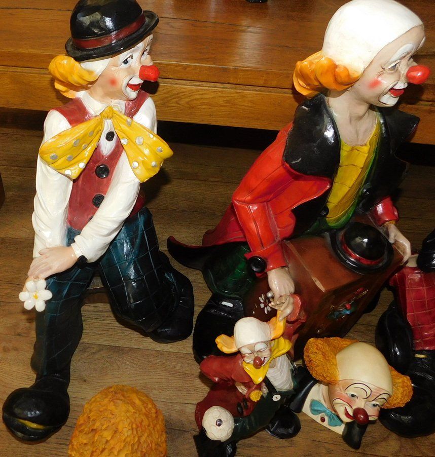 Statuette: Claudio Vivian Clowns – Usato da Villnachern venduto da Schnugelchen 1
