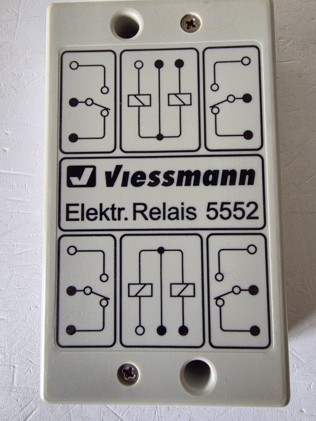 Viessmann Modelleisenbahnen: Viessmann Elektronisches Relais 5552 – Gebraucht aus Seuzach von Loeckeli01
