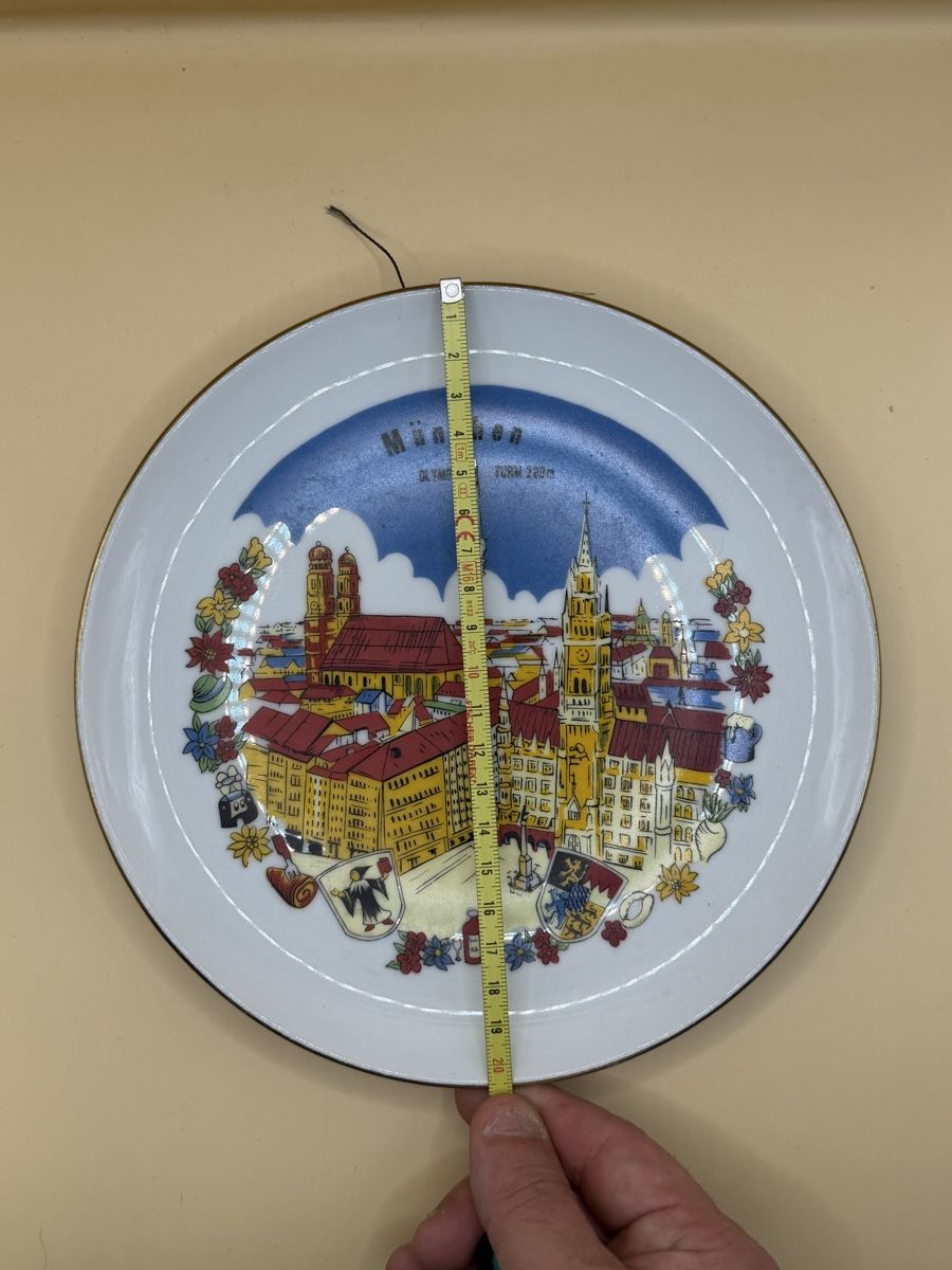 Teller: Assiette déco München Munich vintage 20cm – Gebraucht aus Genève von sho_67qj 2