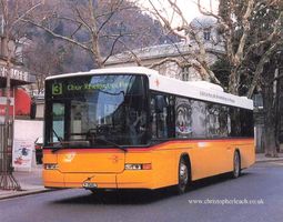 Postauto Voiture postale Auto Postale PTT Foto Chur