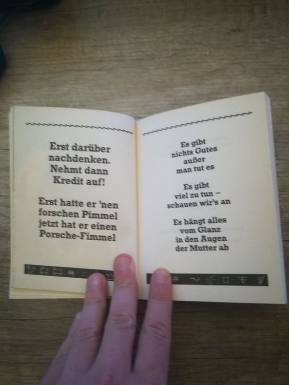 Sponti Sprüche Spruchsammlung Buch Kaufen auf Ricardo