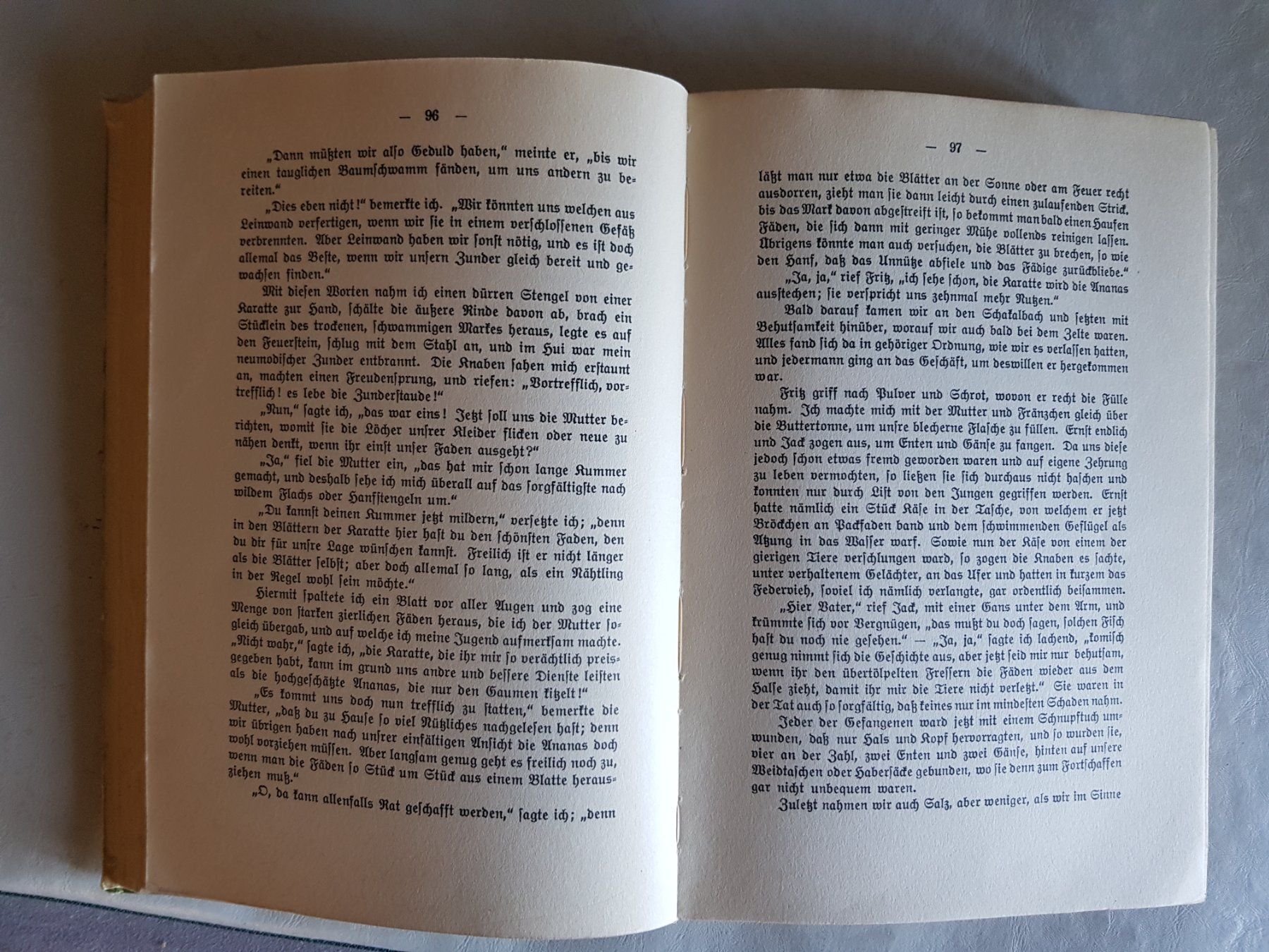 Bücher: Der Schweizerische Robinson - J.D.Wyss - 1934 – Gebraucht aus Walterswil BE von Lonitti 5